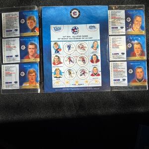 NHL All-Star Game Collectible Cards And Stamps From 2000